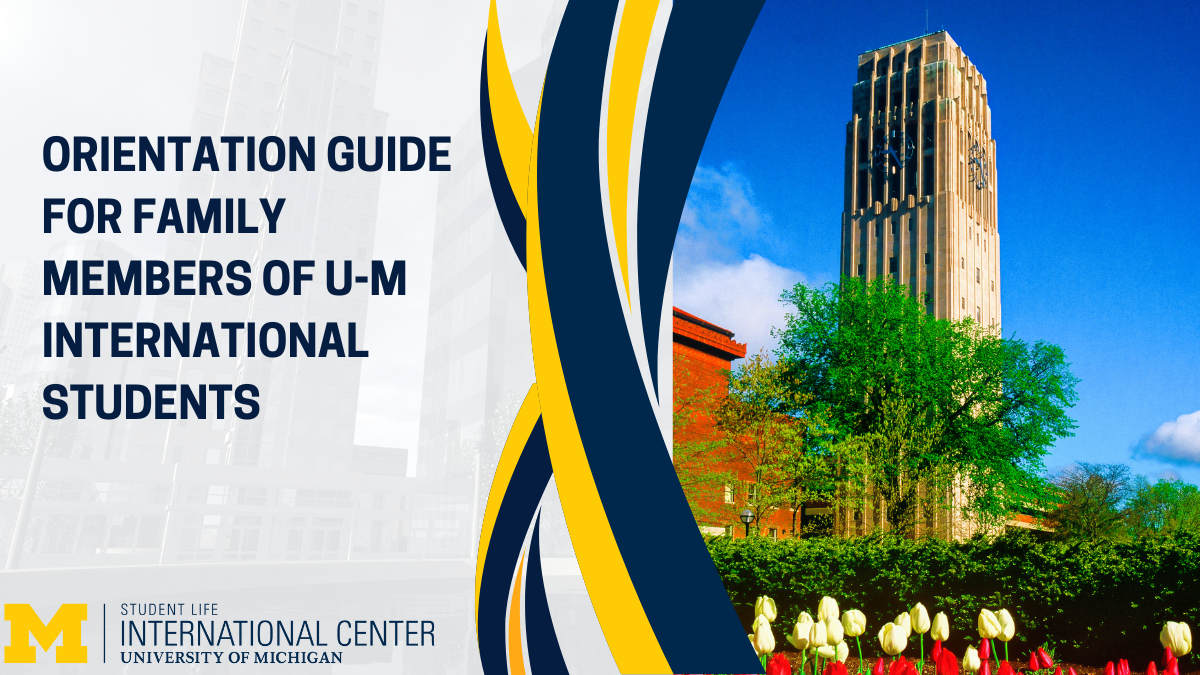 Resources for Parents & Family Members of UM International Students