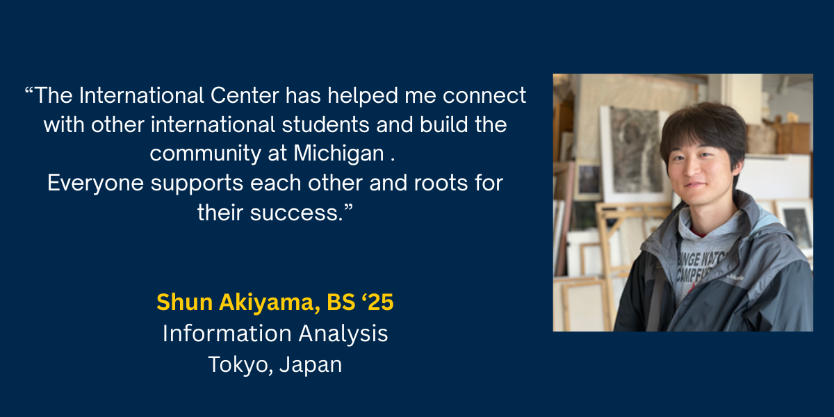 Giving BlueDay Student Story: Shun Akiyama