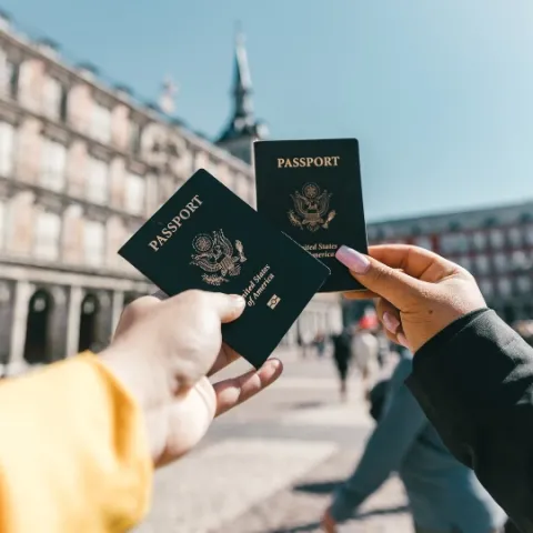 Holding Passports
