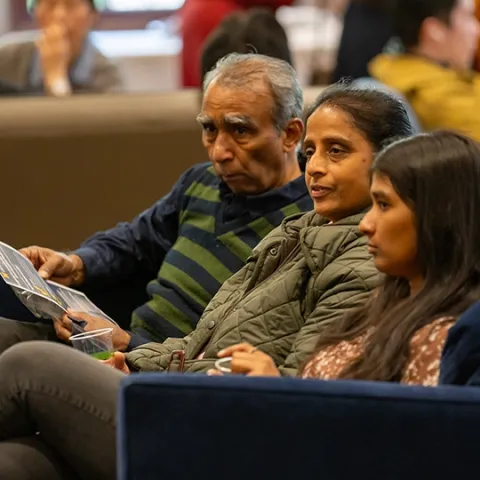 Parents attending IC Graduation