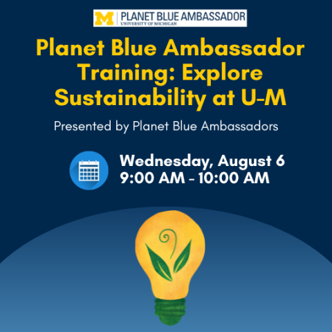 Planet Blue Ambassador Training