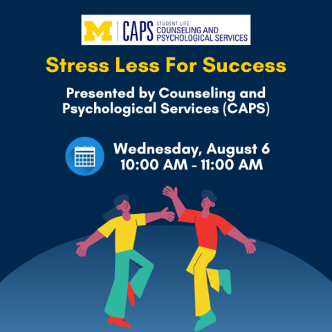 Stress Less for Success - Aug 2025