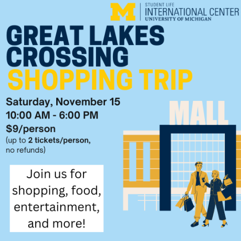 Great Lakes Crossing Outlets Shopping Trip