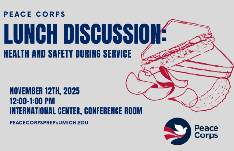 Peace Corps Lunch Chat - Nov 2025