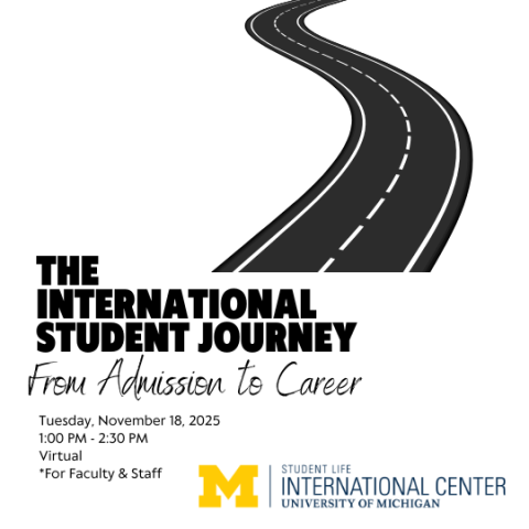 International Student Journey - Fall 2025