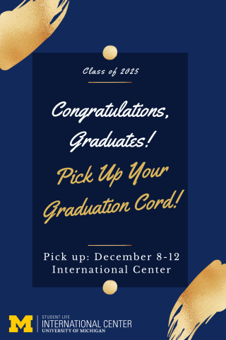 Graduation Cord Pick-up - Dec 2025