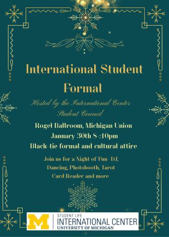 International Student Formal - Winter 2026