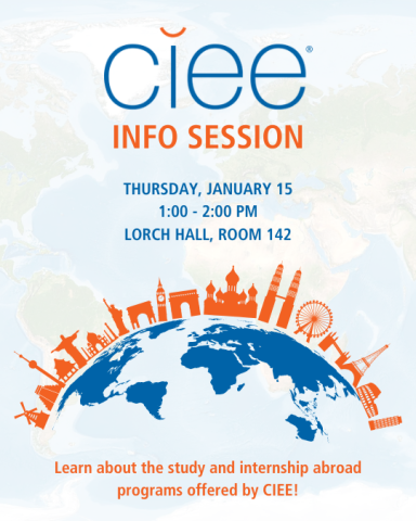 CIEE Info Session - Jan 2026