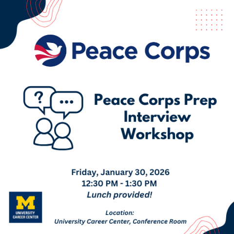 Peace Corps Prep Interview Workshop - Winter 2026