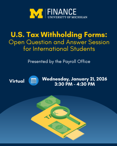 U.S. Tax Withholding Forms - Jan 2026
