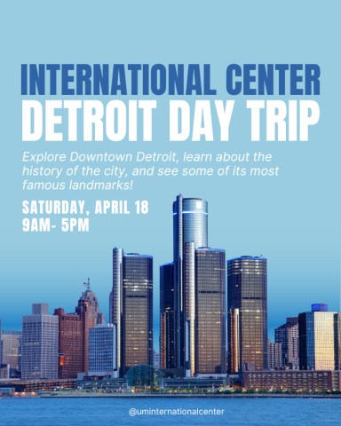 Detroit Day Trip - Winter 2026