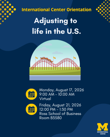 Adjusting to Life in the U.S. - Summer 2026