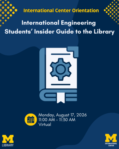 Engineering Students' Insider Guide to the Library - Summer 2026