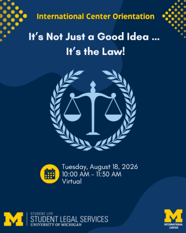 It's Not Just a Good Idea... It's the Law - Summer 2026