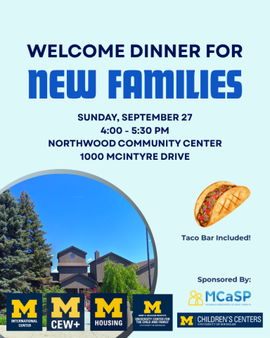 Welcome New Families - Sep 2026