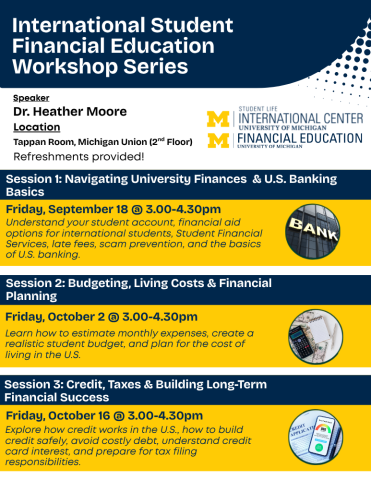 Financial Education Workshop Series
