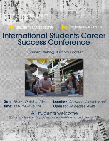 International Students Career Success Conference