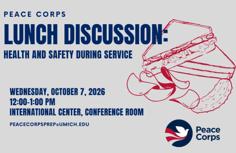 Peace Corps Lunch Chat - Oct 2026