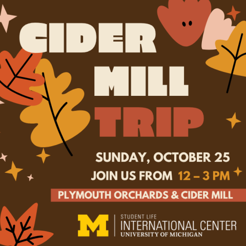 Cider Mill Trip - Fall 2026
