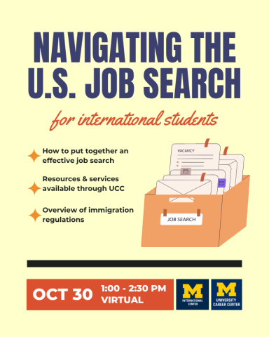 Navigating the U.S. Job Search for International Students