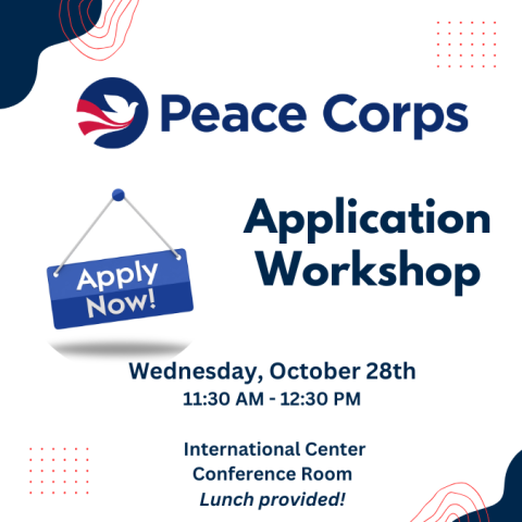 Peace Corps Application Workshop - Oct 2026