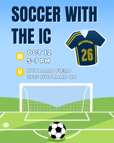 Soccer with the IC - Oct 2026