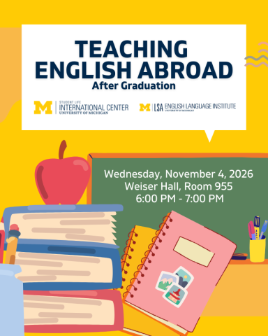 Teach English Abroad After Graduation - Fall 2026