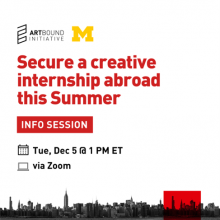 ArtBound: Creative Internship Abroad