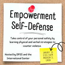 Lunch & Learn: Empowerment Self-Defense