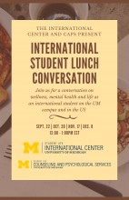 International Student Lunch Conversation