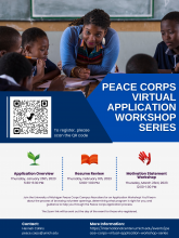 Peace Corps Virtual Application Workshop Series