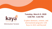 Kaya Information Session