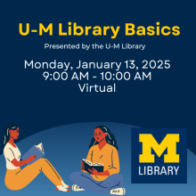 U-M Library Basics