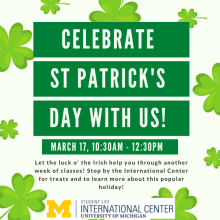 St. Patrick's Day at IC