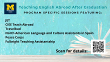 Teaching Abroad Specific Sessions