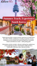 Teach Abroad in South Korea this Summer with XploreAsia