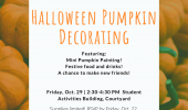 Halloween Pumpkin Decorating