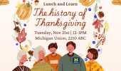 Lunch & Learn - Thanksgiving